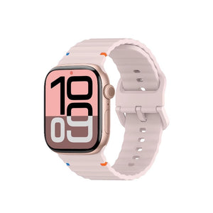 Wave Pattern Sports Silicone Advanced Strap