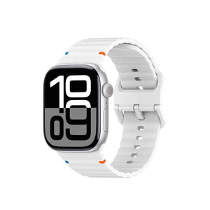 Wave Pattern Sports Silicone Advanced Strap