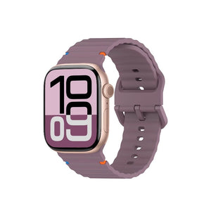 Wave Pattern Sports Silicone Advanced Strap