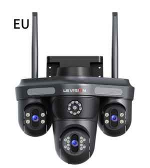 Three-screen APP-controlled Rotating 15 Million-pixel HD Camera