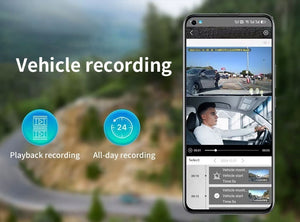 Sentry Full Color Camera Display Latitude And Longitude Speed Positioning HD Built-in
