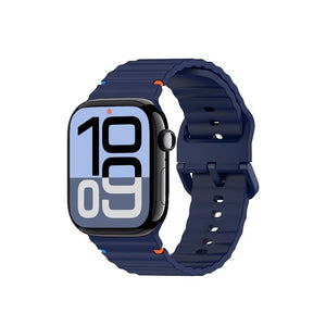 Wave Pattern Sports Silicone Advanced Strap