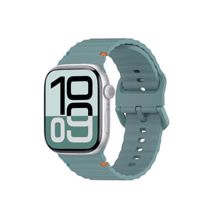 Wave Pattern Sports Silicone Advanced Strap