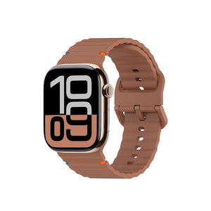 Wave Pattern Sports Silicone Advanced Strap