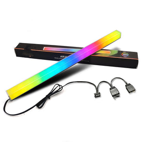 Aluminum Alloy Double-Sided Luminous Rgb Hard Light Strip