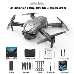 Optical Flow Positioning Three-camera Obstacle Avoidance Drone For Aerial Photography