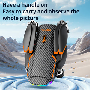 Drone F168 Brushless Optical Flow Obstacle Avoidance Aerial Photography Quadcopter Long-Endurance Remote Control