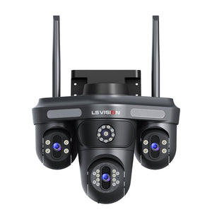 Three-screen APP-controlled Rotating 15 Million-pixel HD Camera