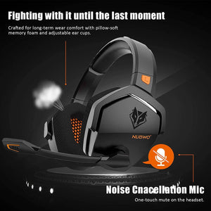 G06 Wireless Gaming Headphone Head-mounted Noise Reduction Headset Stereo